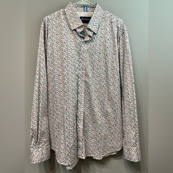 Men’s Robert Graham Long Sleeve Button Down Shirt - 3XL - Picture 2 of 6